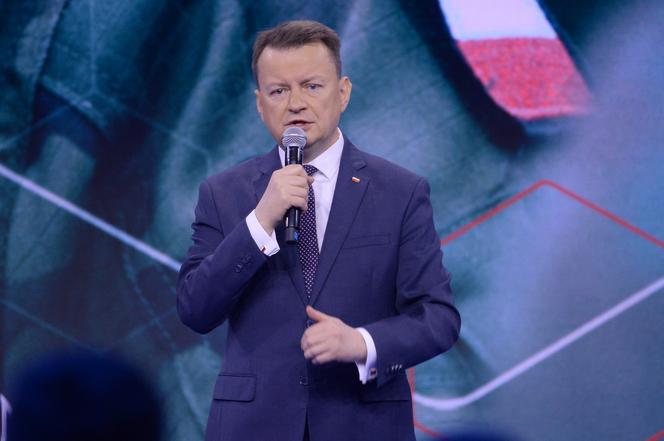 Mariusz Błaszczak na konwencji programowa PiS