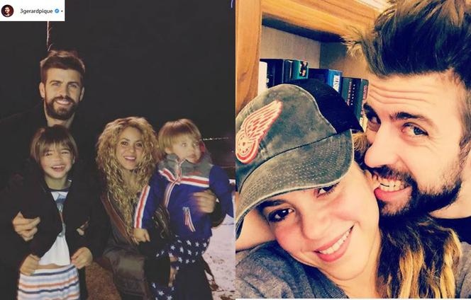 Shakira i Pique z dziećmi