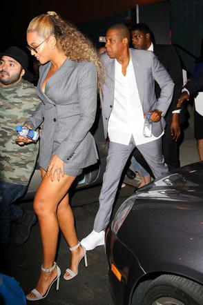 Beyonce i Jay Z na premierze Hands Of Stone