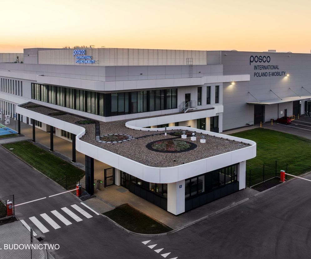 Pierwsza w Polsce fabryka POSCO International Poland E-Mobility już gotowa