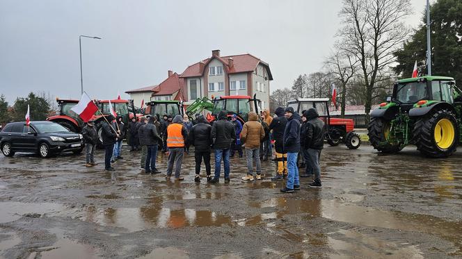 Protest rolników w Drawsku Pomorskim