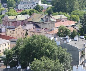 Panorama Lublina z najwyższego punktu widokowego w mieście - Wieży Trynitarskiej