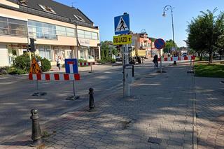 Roboty na skrzyżowaniu ulic Wojskowej i Cmentarnej w Siedlcach mają trwać do końca wakacji