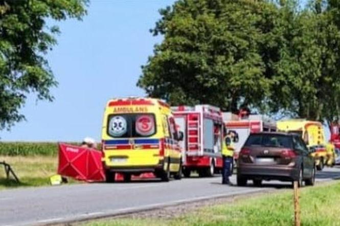 Wyprzedzał kolumnę aut, ale zaskoczył go kierowca forda. 45-latek zginął pod Ostrołęką!