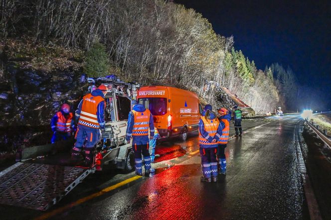 Wykolejanie pociągu w Norwegii