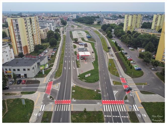 Rondo Kujawskie z lotu ptaka! Zobacz niesamowite zdjęcia