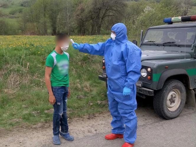 Straż graniczna zatrzymała grupę młodych Słowaków. Kolejny incydent na granicy