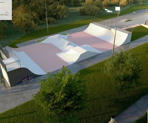 Projekt skateparku w Nowym Sączu 