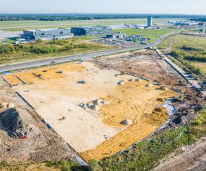 Przy Katowice Airport powstaje nowy parking i wezeł przeładunkowy z bazą paliw