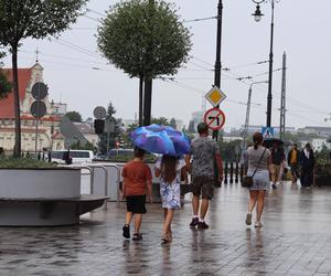 Fatalna pogoda w Lublinie! Miał być upał, a jest zlewa [GALERIA]