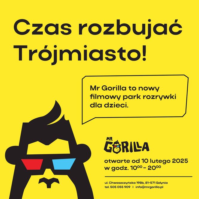 Najwyższa ścianka zabaw, nowe centrum rozrywki filmowe w Gdyni