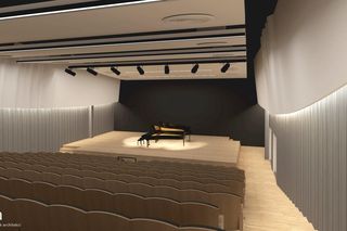 Wizualizacja szkoły muzycznej w Grudziądzu