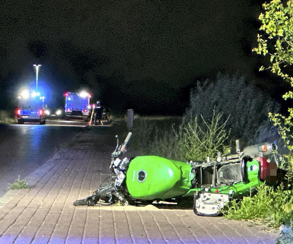 Wjechał motocyklem w łosia! Wielka tragedia, 18-latek nie miał szans