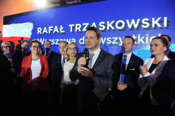 Trzaskowski zdobył Warszawę