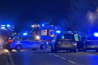  Tłuste. Dramatyczna czołówka. Wielu rannych w wypadku dwóch osobówek