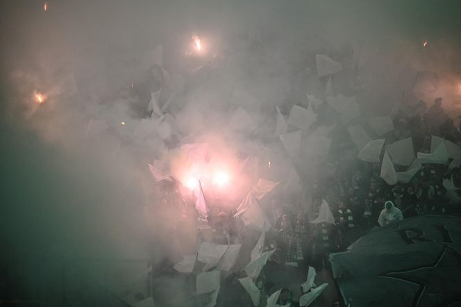 Lechia Gdańsk - Widzew Łódź: Zdjęcia kibiców z meczu 15. kolejki PKO BP Ekstraklasy