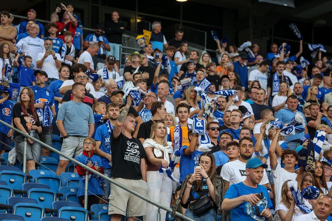 Tak bawili się kibice podczas meczu Lech Poznań - Lechia Gdańsk