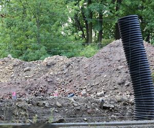 Rewitalizacja parku Bronowickiego w lublinie - postęp prac na koniec lipca 2025