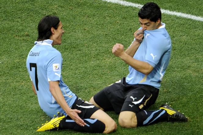 Luis Suarez i Edinson Cavani, reprezentacja Urugwaju, Urugwaj