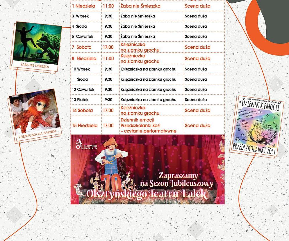 Październikowe propozycje teatru lalek