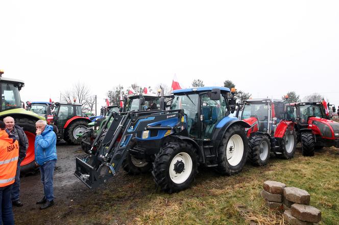 Strajk rolników. Na Śląsku blokują główne drogi