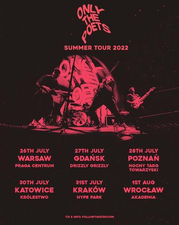 Only The Poets na 6 koncertach w Polsce! Bilety, miejsca, daty