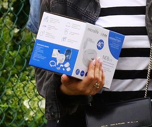 Zakupy Marty Nawrockiej pod okiem ochroniarza