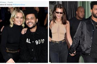 The Weeknd w 1 rzędzie na pokazie VS! Bella Hadid nie może marzyć o lepszym wsparciu