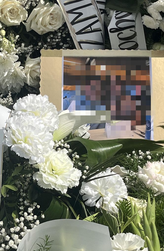 Tuszów Narodowy. Grób Dominiki i Grzesia, którzy zginęli w tragicznym wypadku