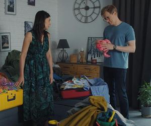 	M jak miłość odc. 1760. Iza (Adriana Kalska), Radek (Philippe Tłokiński)