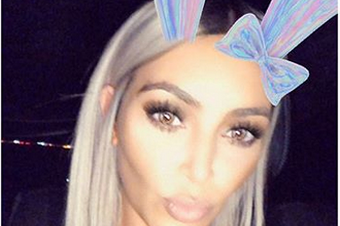 Kim Kardashian - nowa fryzura