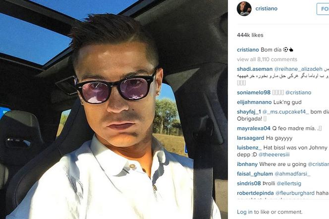 Cristiano Ronaldo, Instagram