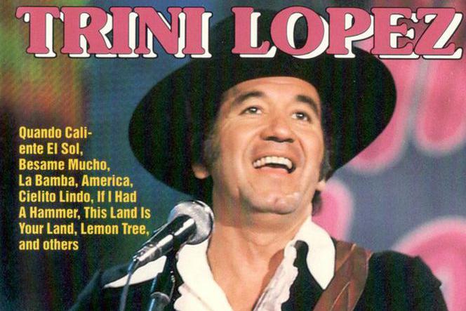 Trini Lopez na okładce płyty Flash