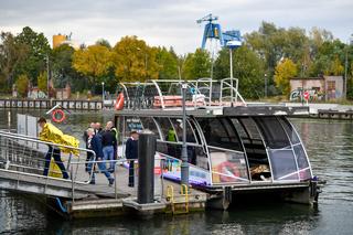 Wypadek łodzi na Motławie