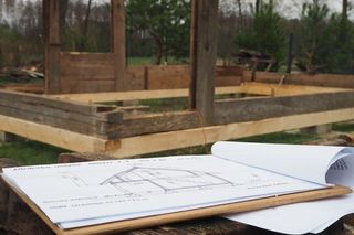 Spichlerz w trakcie prac remontowych