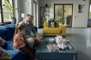 Barwy szczęścia odc. 3192. Wioletka (Sara Kudaj), Marek Złoty (Marcin Perchuć)