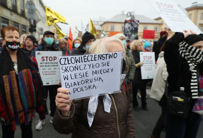 Marsz solidarności z uchodźcami 