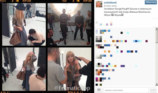 Anna Przybylska Instagram Facebook