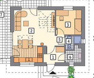 Projekt domu M245 Trafna decyzja (etap I)