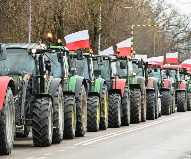 Traktory zablokują Leszno?