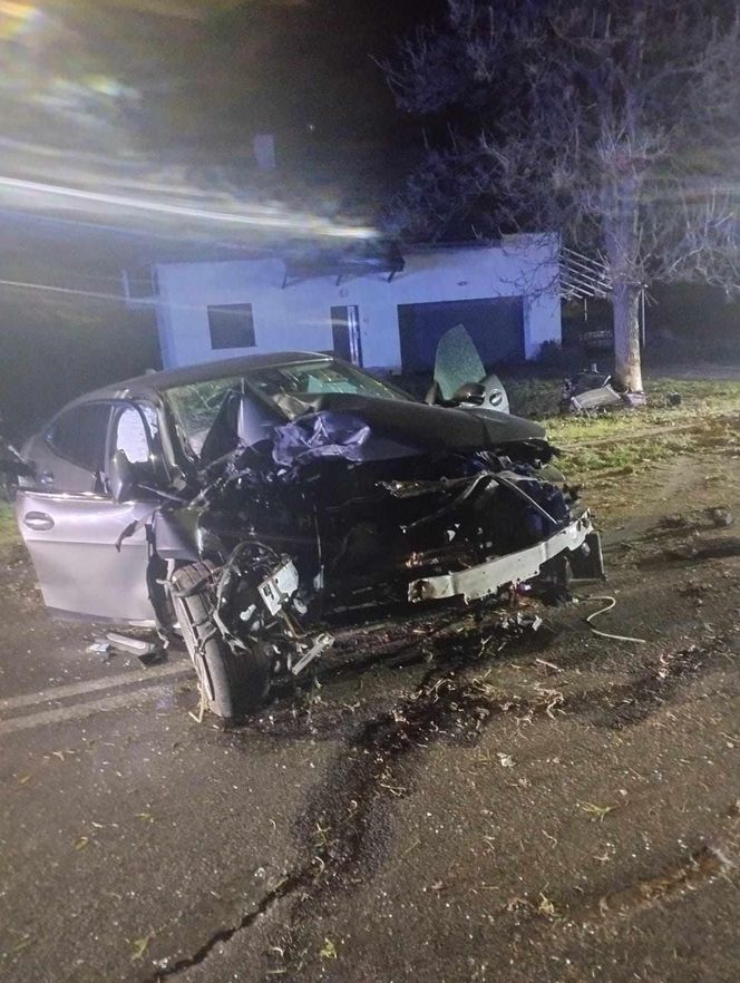 Wypadek w Borku pod Kaliszem. Pięć młodych osób trafiło do szpitala 