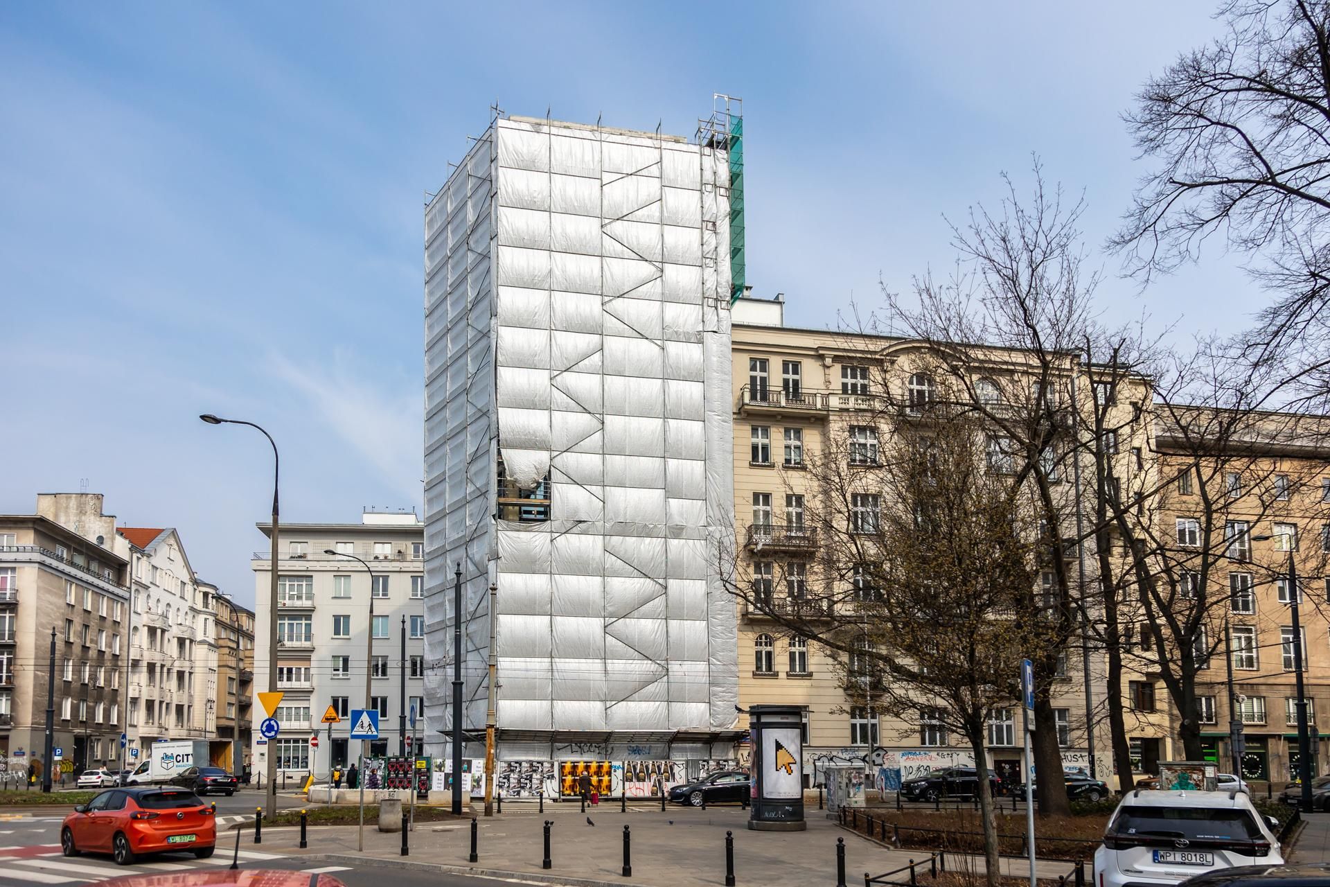 Szkieletor przy Placu Politechniki 4 w Warszawie