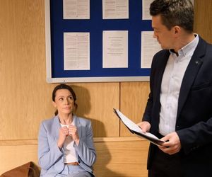 M jak miłość odc. 1874. Jakub Karski (Krzysztof Kwiatkowski), Martyna (Magdalena Turczeniewicz)