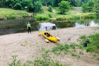 75-letni pan Stanisław chce przepłynąć 420 km po Odrze. Wszystko dla małego Piotrusia