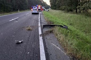 Tragiczny wypadek na DK 10 w Cerpicach. Jedna osoba nie żyje, trasa zablokowana!
