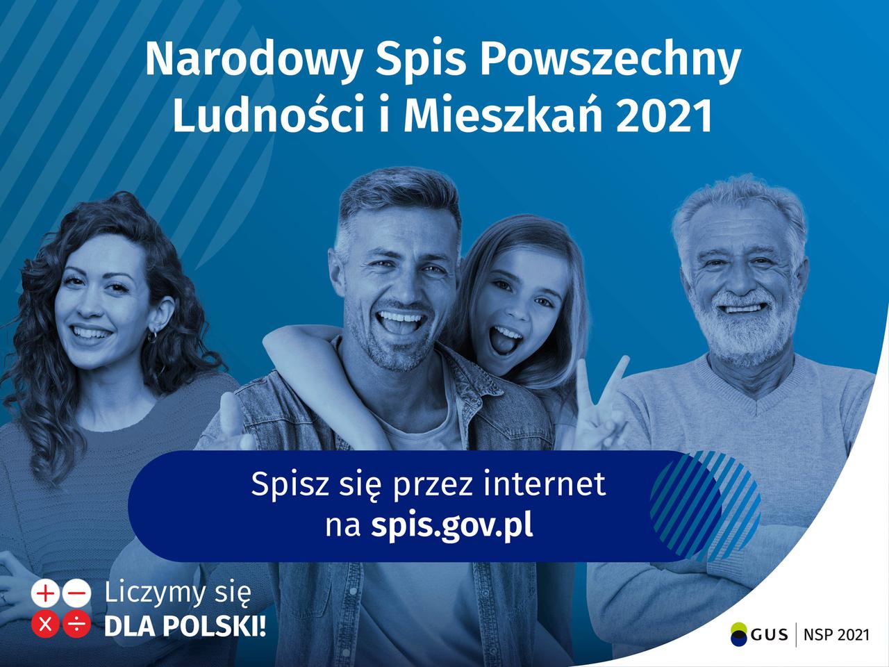 Spis Powszechny jest badaniem obowiązkowym, dlatego nie zwlekaj tylko SPISZ SIĘ!