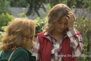 M jak miłość odcinek 1191. Ewa (Dominika Kluźniak), Anna (Tamara Arciuch)