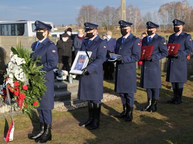 Pogrzeb Marka Swędraka z Komendy Stołecznej Policji