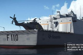  Hiszpańska fregata F-110 