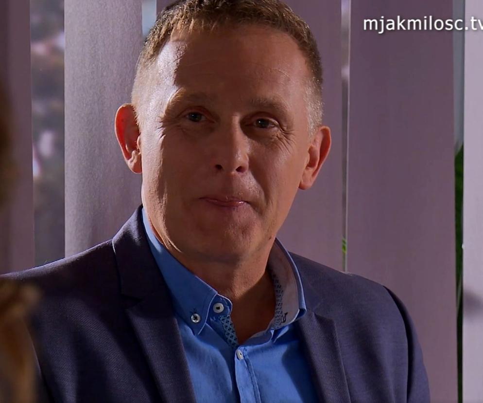 M jak miłość., odc. 1704: Artur Rogowski (Robert Moskwa), Ewa Kalinowska (Anna Kerth)